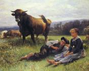 爱德华 伯纳德 代巴 博桑 : Herdsman's Repose